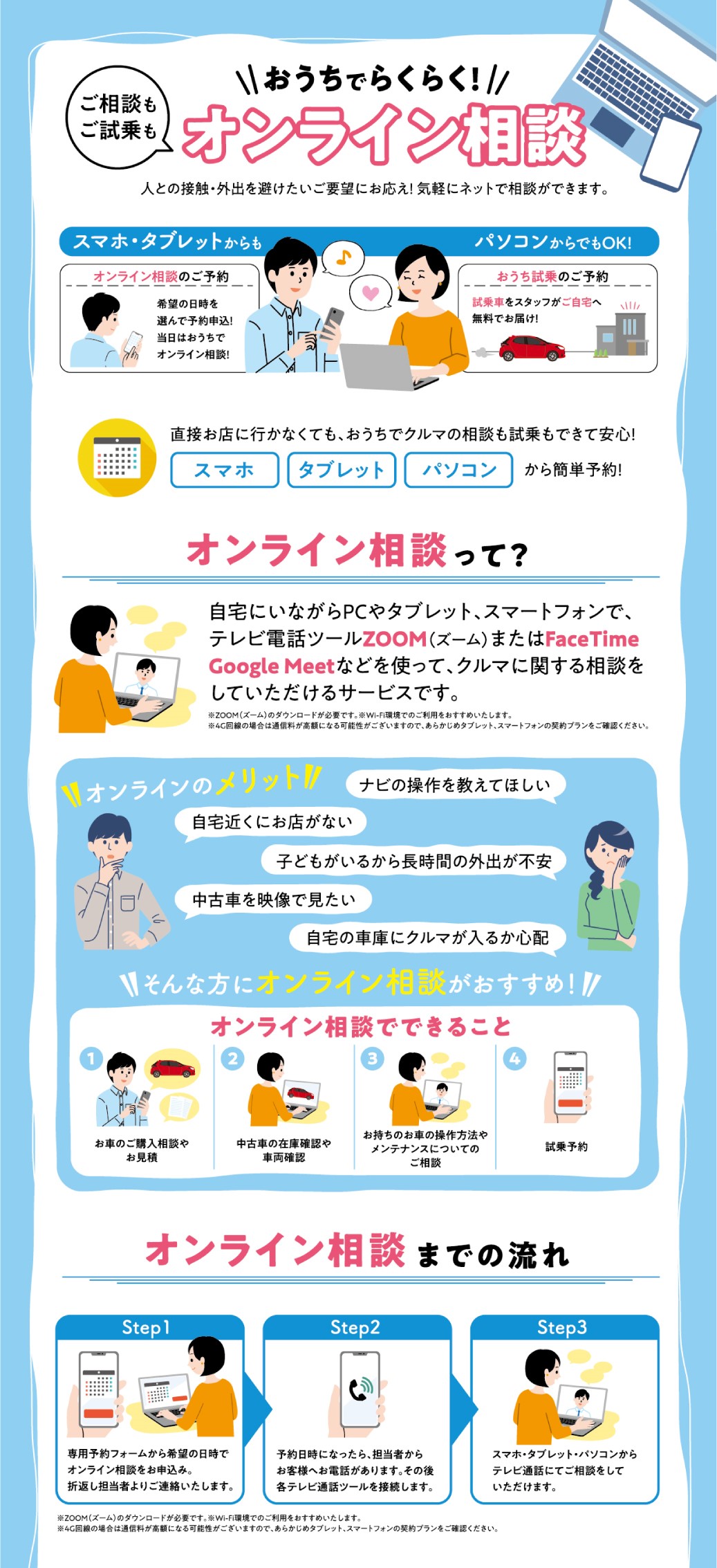 オンライン相談 ネッツトヨタ旭川株式会社