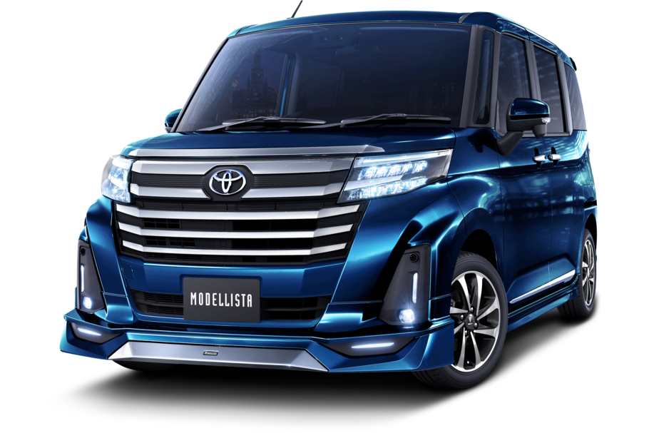 【ルーミー】モデリスタ＿エアロパーツセット（LED付）　B82　フロント